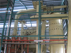 fabrication de 1 raffinerie d'huile végétale de type batch 30 t / j